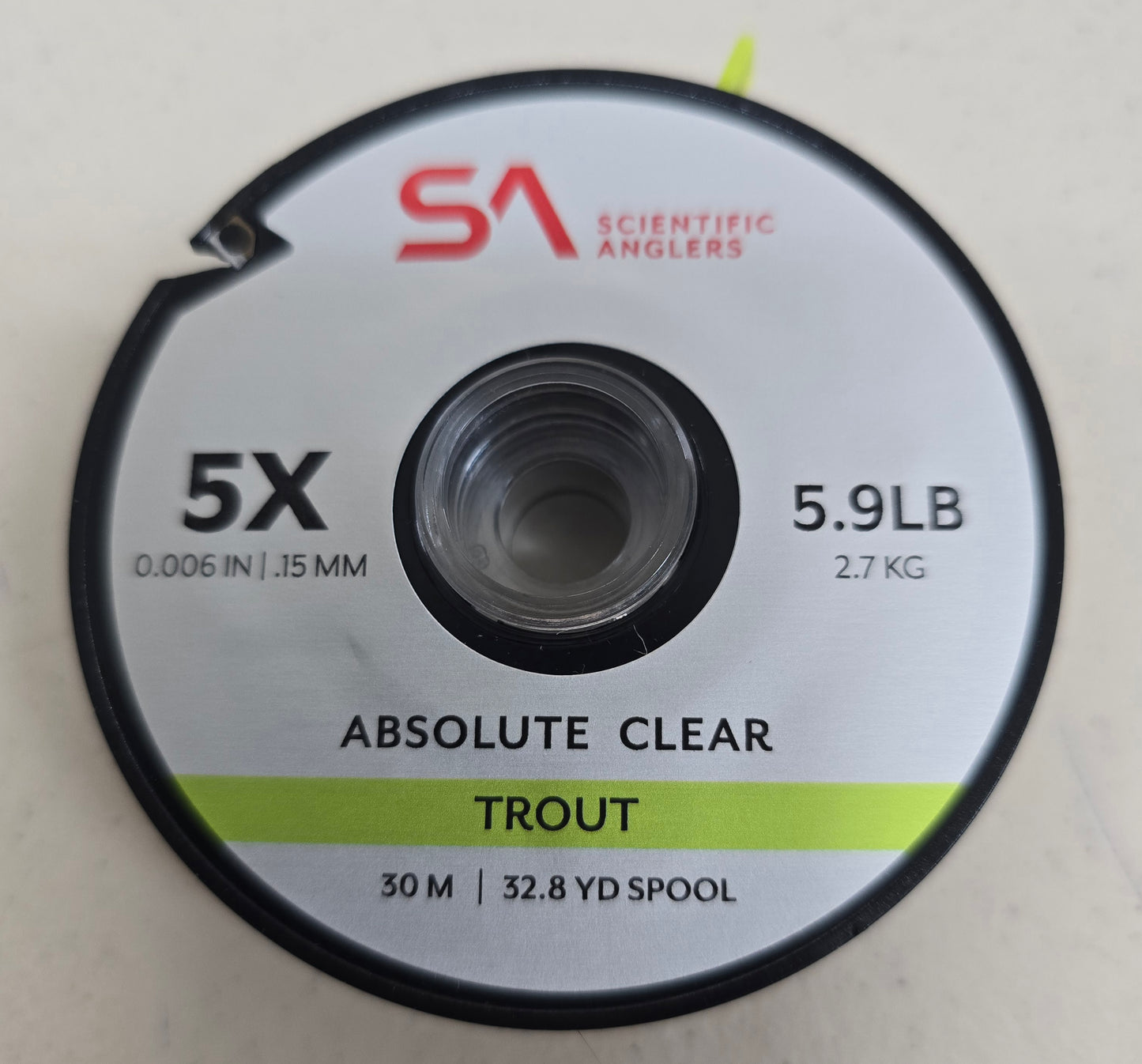 SA Absolute Clear Trout Tippet